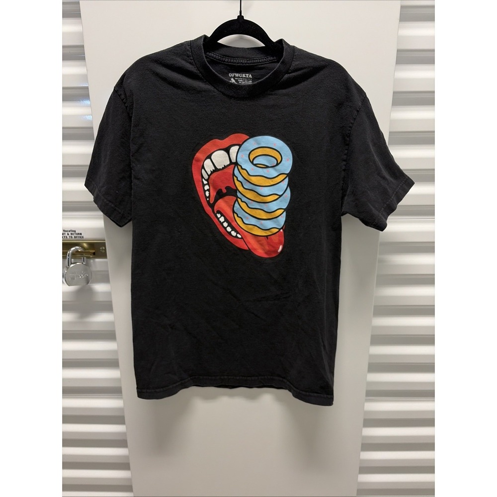 OG Odd Future OFWGKTA Doughnuts Tshirt Size Large
